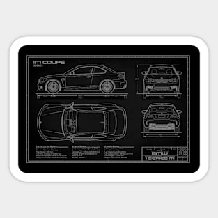 BMW 1M Sticker